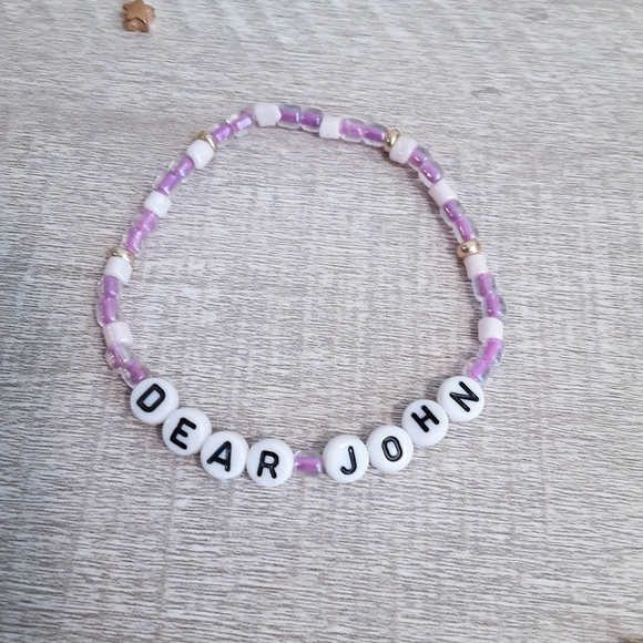 "Speak Now" and "Dear John" Handmade Friendship Bracelets - Picture 3 of 4